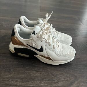 Nike Air Max Black and Gold